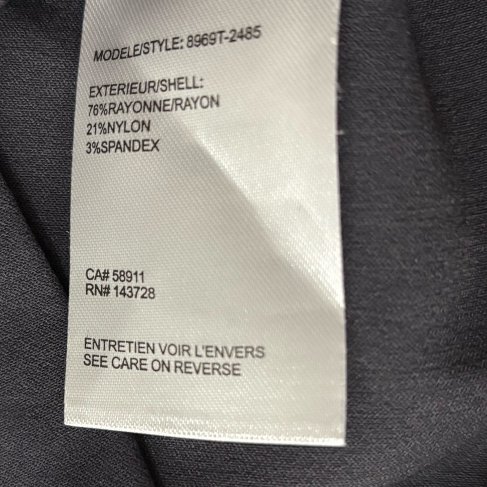 Tribal Charcoal Midi Dress Size 2 - Picture 7 of 8